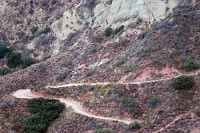 scenery of southern California mountain