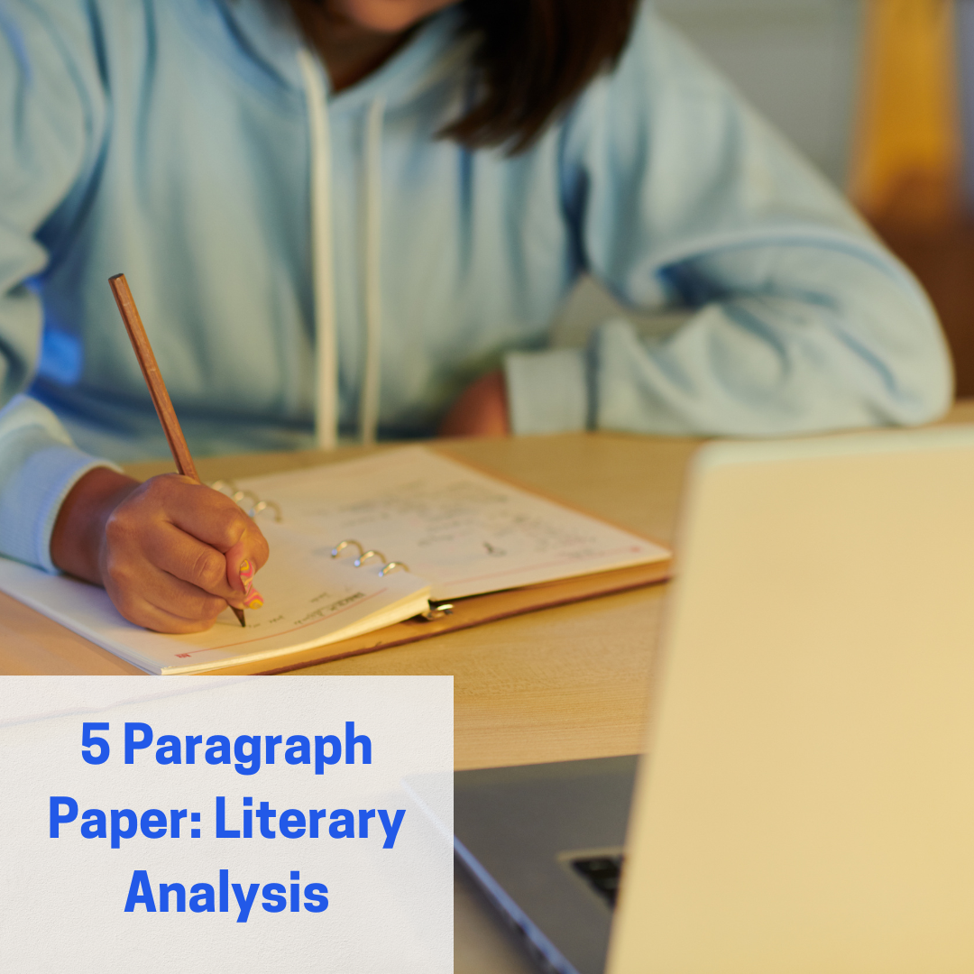 5 Paragraph Paper: Literary Analysis