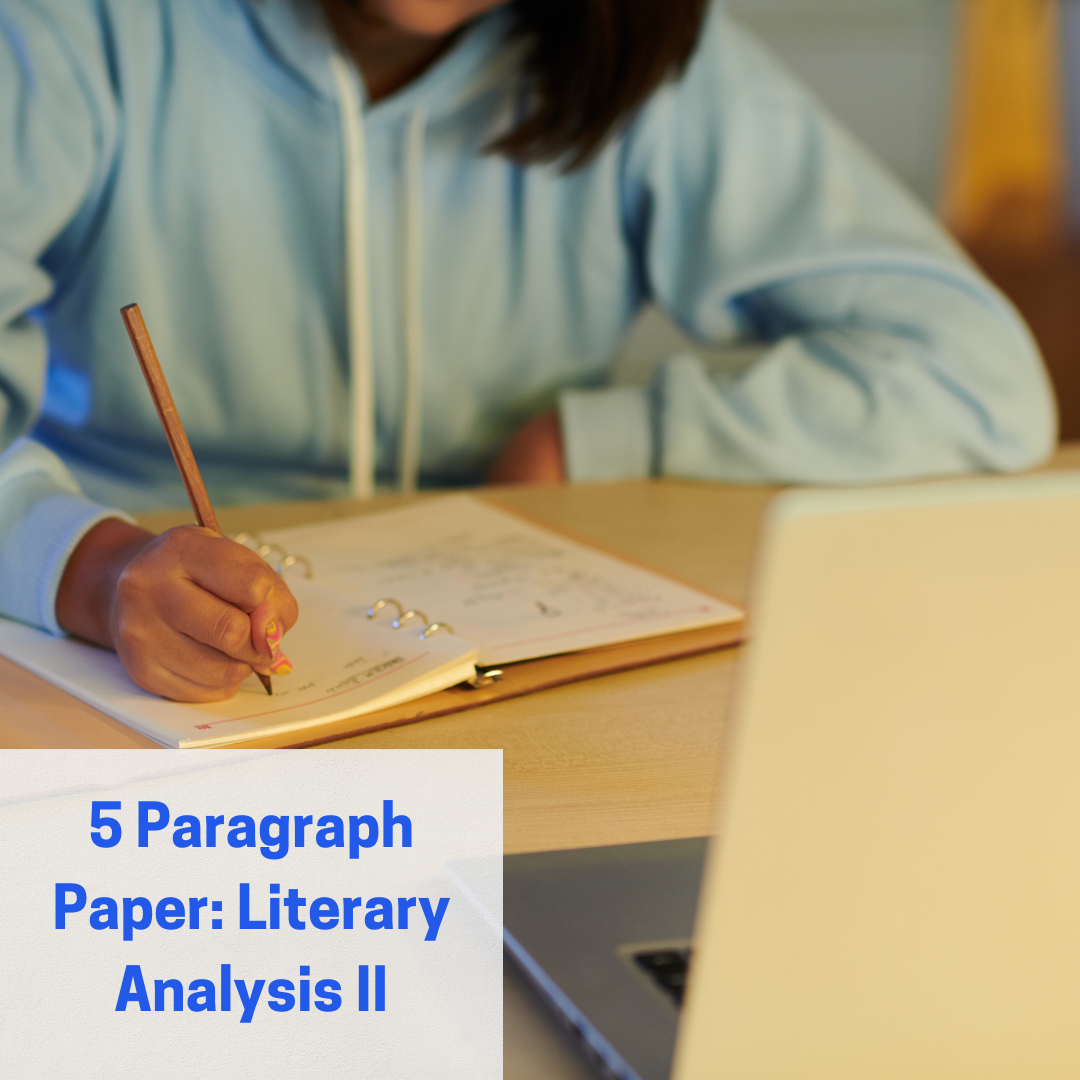 5 Paragraph Paper: Literary Analysis II