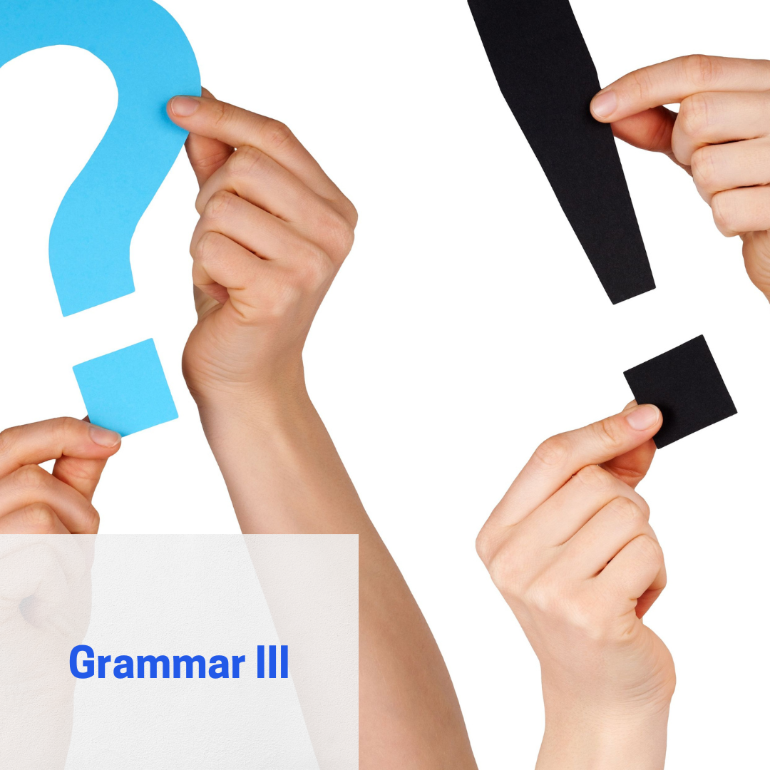 Grammar III