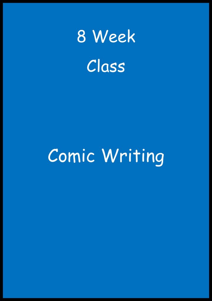 In this comic writing course, kids create original comics, characters, gag strips, and longer stories while building writing skills.